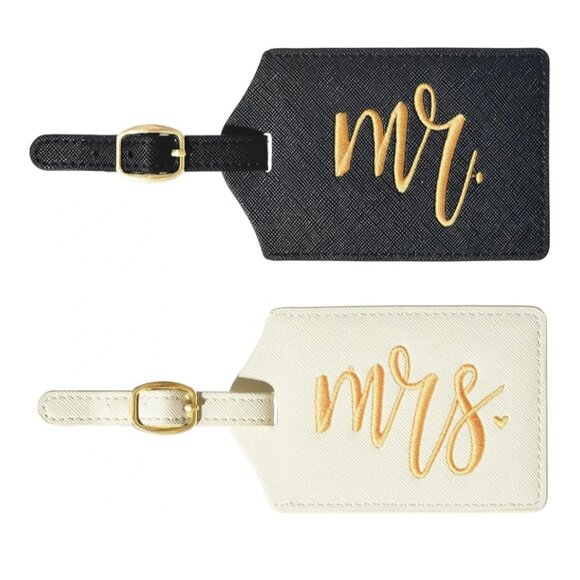 3/$25 NEW MR & MRS Luggage Tags - Picture 3 of 9